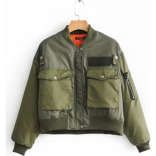 ZXQB Women's Bomber Jackets