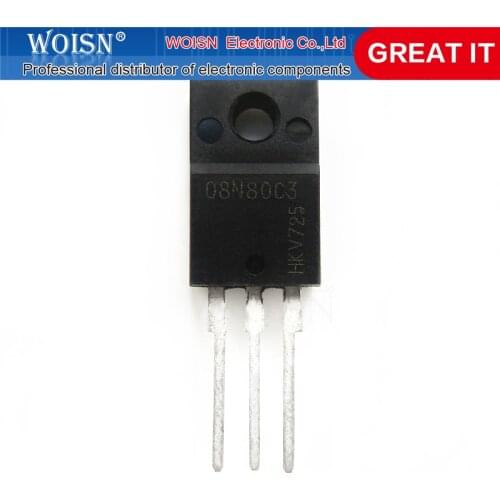 1pcs/lot SPA08N80C3 08N80C3 TO-220F In Stock