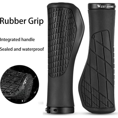 2pcs/1 Pair Road Cycling Bicycle Handlebar Cover Grips Soft Rubber Anti-slip Quality Bike Accessories Handle Grip Lock Bar