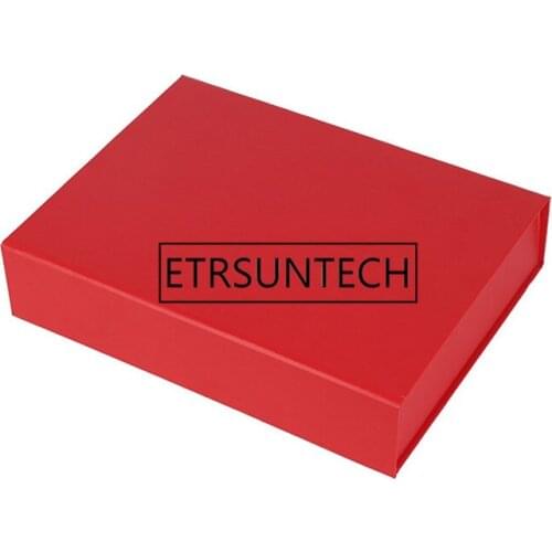20pcs/lot Plain Paperboard Folding rigid box Magnetic closure 3 colors available packaging hair wigs cosmetic gift box