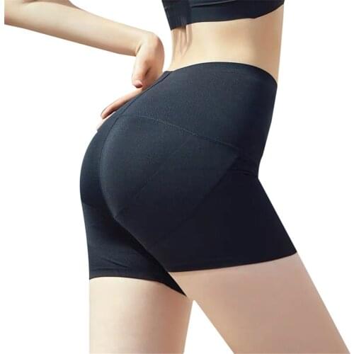 Womens Sexy Pants Seamless Breathable Female Safety Pant Body Shaping And Hip Lifting High Waist Sport Trousers Summer