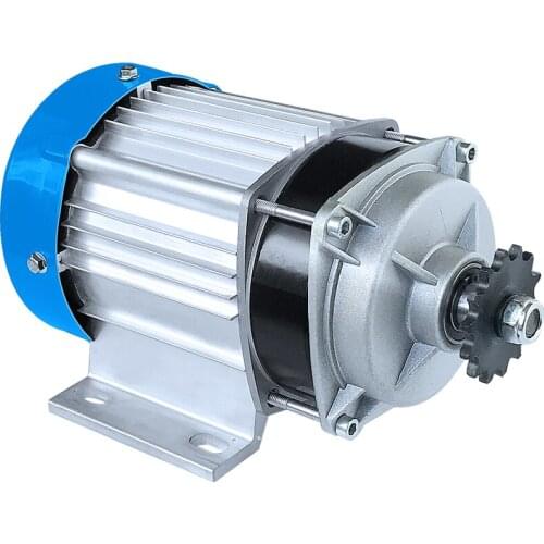 48V 60V 800W1000W electric three-wheel battery car DC deceleration brushless middle chain motor