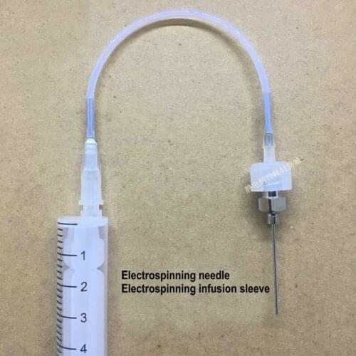 Electrostatic Spinning Needle Nozzle General Infusion Set for Electrospinning Machine PTFE Luer Male and Female Head