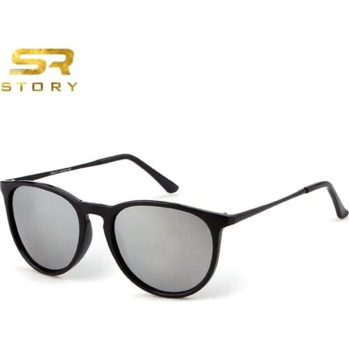 STORY new fashion Cat eye Women Men Sunglasses Polarized Brand Designer Sun Glasses with box
