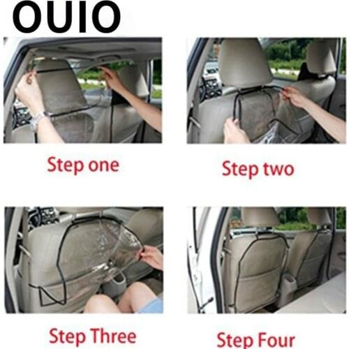 New Car Seat Back Child Protector Cover Anti Kick Mat for Toyota Avensis c-hr RAV4 Kia Rio Honda civic Hyundai tucson 2017