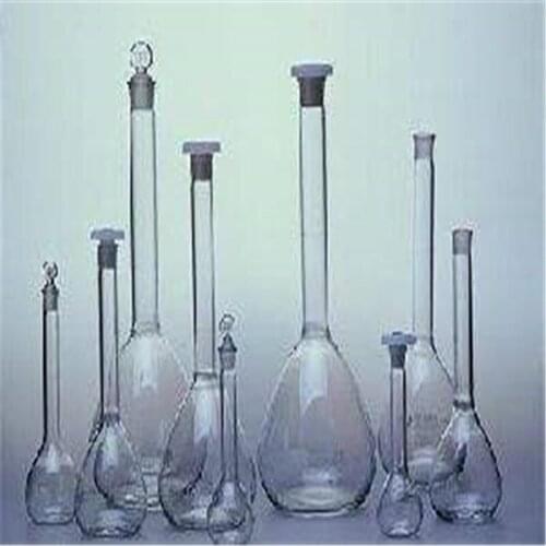 Quartz flask Volume=50ml/Round bottomed flask of quartz glass/Volumetric flask/Laboratory ware