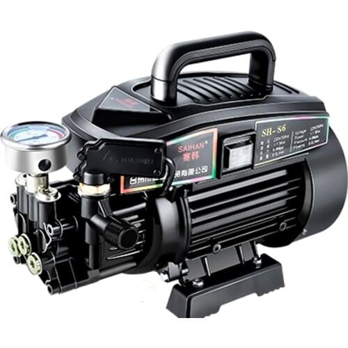 Portable Ultra High Pressure Car Washing Machine 220V High Power Washing Machine With Brush Water Gun Water Pump Cleaning Tool