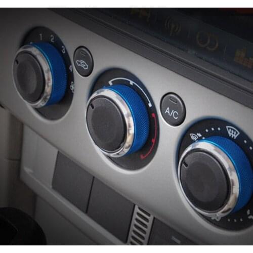 3pcs Per Set Car Air Conditioning Turning Switch Knob AC Knob for FORD FOCUS 2 Focus 3 2005-2017 Mondeo C-MAX