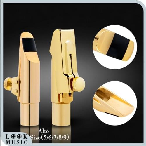 Professional Saxophone Alto Metal Mouthpiece Advanced Sax Mouth Pieces Size 5 6 7 8 9 Saxophone Mouthpiece Alto Sax MTP