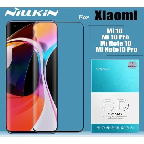 For Xiaomi Mi 11 10 Pro Mi10 Mi11 Tempered Glass Nillkin 3D Full Coverage Safety Glass Screen Protector for Xiaomi Mi Note 10