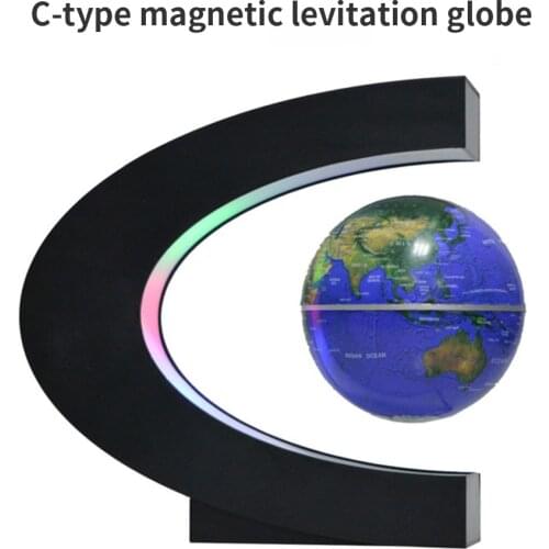 LED World Map Magnetic Levitation Floating Globe Home Electronic Antigravity Lamp Novelty Ball Light Birthday Decoration