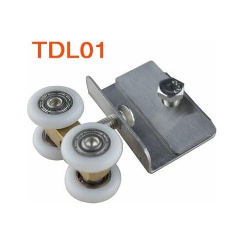 [TDL01]high quality hanging glass door roller wheel bathroom shower room sliding door BEARING SLIDING pulley
