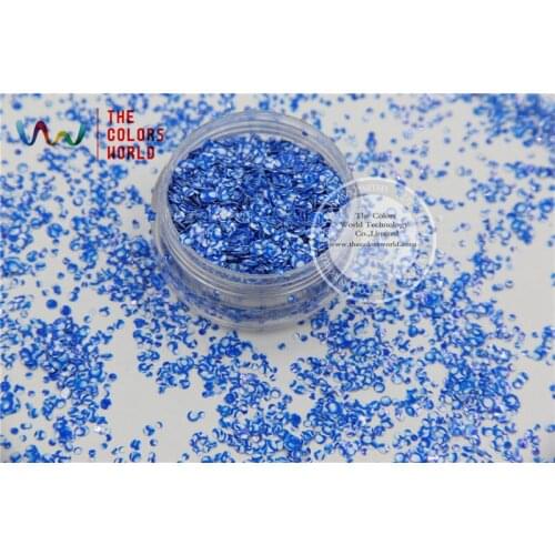 TCB083-R321 Mix Dot shapes round pattern Glitter for nail art ,nail gel, nail Polish makeup and DIY decoration