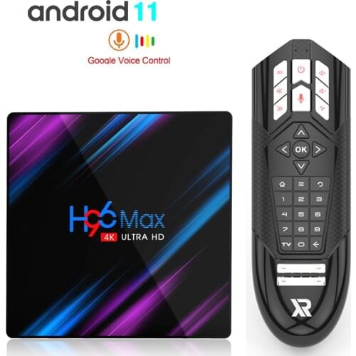 H96 MAX RK3318 Smart TV Box Android 10 4GB Ram 32GB 64GB Rom 4K Youtube Media Player H96MAX TVBox 2G16G Set Top Box