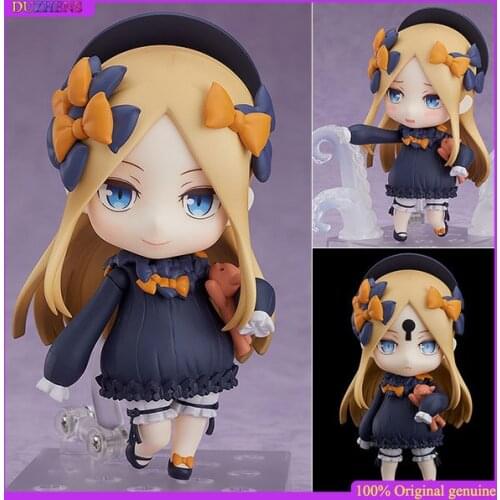 100% Original: Fate Grand Order Abigail Williams Q version figma PVC Action Figure Anime Figure Model Toy Figure Doll Gift