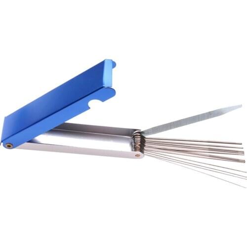 1x Guitar Nut Bridge File Set 13 Sizes Files for Guitar Bass DIY Replacement