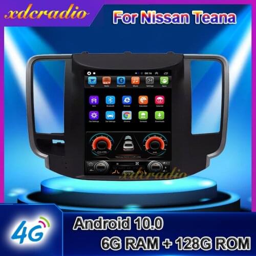 Xdcradio 10.4" Android 10.0 For Nissan Teana Altima Car Radio Automotivo Car DVD Multimedia Player GPS Navigation 2008-2012
