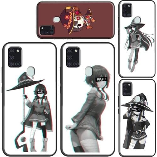 Konosuba Megumin Waifu Cover For Samsung A12 A32 A42 A52 A72 A11 A31 A51 A71 A02 S A20 A30 A40 A50 A70 A20e A21S
