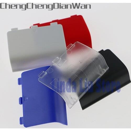 ChengChengDianWan black battery cover cap door back shell for xbox one Xboxone controller for xboxone gamepad 50pcs/lot
