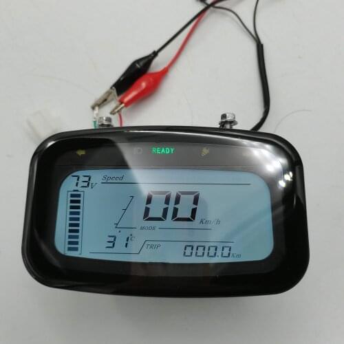 Little Turtle King INSTRUMENT Display Electric SCOOTER Voltmeter EBIKE Modification Meter 72V 96v 120v Speedometer