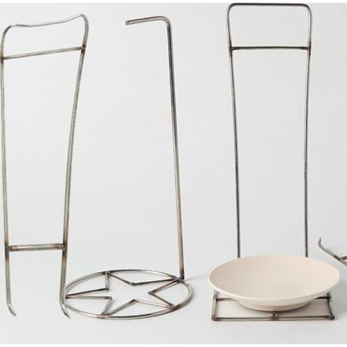 Stainless Steel Clay Sculpture Dipping Glaze Frame Sculpture Ceramic Blanks Dipping Tools Ceramic Glaze Coloring Tools