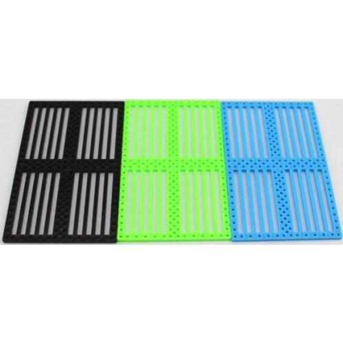 2pcs/lot Multihole Toy Car Model Plastic Chassis for Diy Car Model Multifunctional Assembly Plastic Board