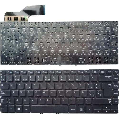 Spanish/SP laptop Keyboard for SAMSUNG NP275E4E NP270E4E 270E4E 275E4E NP300E4E 300E4E NP 350V4X NP350V4X 355V4X black no frame