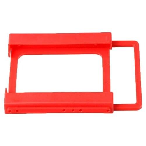 Hard drive bracket 2.5 to 3.5 Inch Hard Disk Stand Plastic Hard Disk Drive Mounting Bracket Adapter For Notebook PC SSD Holder