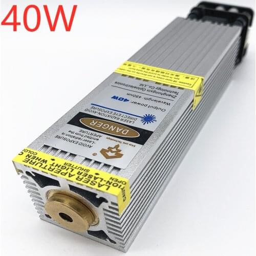 40W laser head, blue laser module, ultra-fast engraving of stainless steel and oxidized metal, actual power, actual wattage