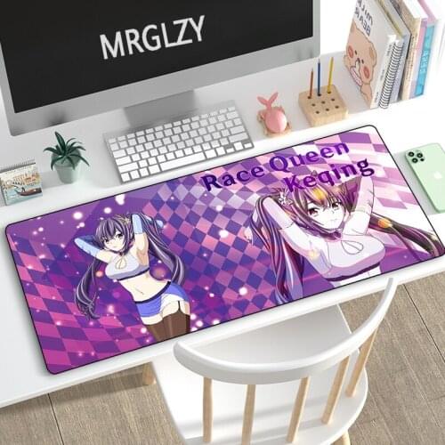 Anime Cute Sexy Girl KEQING Mouse Pads Mouse Gamer Multi-size Large Keyboard MouseMat 3MM Genshin Impact Mousepad for PC Gamer