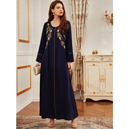 Dubai Muslim Velvet Dress Women Kaftan Kimono Jubah Long Robe Abaya Hijab Dresses Elegant Islamic Clothing Turkey Arabic Dress