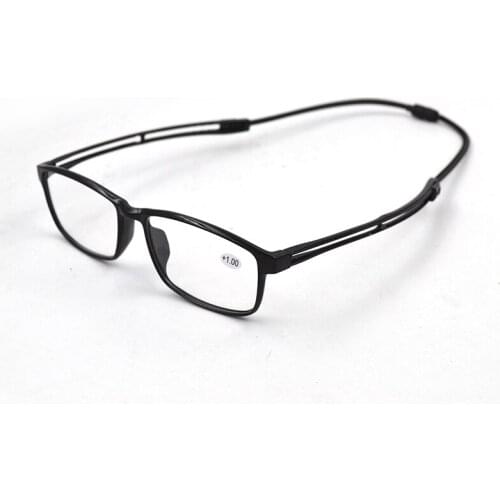 10 pairs/1 lot Magnet Hanging neck Reading Glasses magnifier Women Men Presbyopia Eyeglasses Adjustable Legs Spectacles +1.0~+4