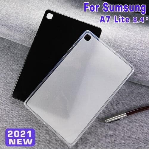 Tablet TPU Case For 2021 Samsung Galaxy Tab A7 Lite 8.4 T220 T225 Slim Silicone Case SM-T220 SM-T225 Soft back case Capa Funda