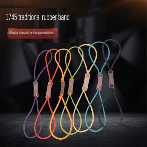 5pcs Natural Latex Slingshots Slingshot Catapult Elastic Part Bungee Equipment Rubber Tube Band For Slingshot Shooting Hunting