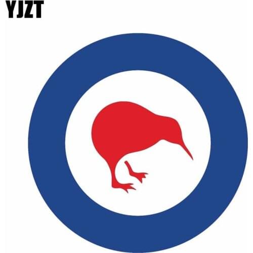 YJZT 12CM*12CM Personalirt New Zealand Air Force Sticker Decal Window PVC Car Sticker 6-2178