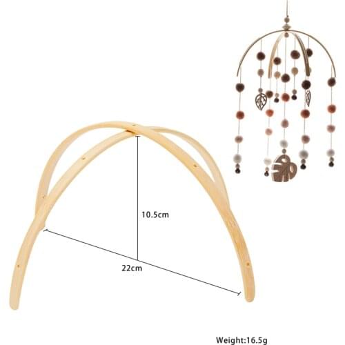 1Pc Baby Rattles Hanger Baby Mobile Crib Hanger Frame Mobile DIY Crafts Baby Toys For Children Holder Arm Bracket Baby Rattle