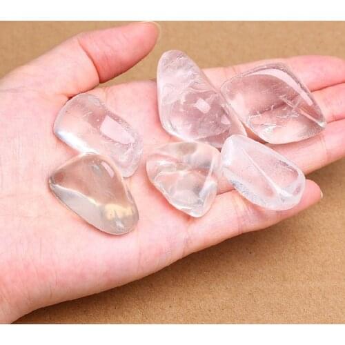 10pcs NATURAL CITRINE white stone Larger Particles Quartz Crystal Specime