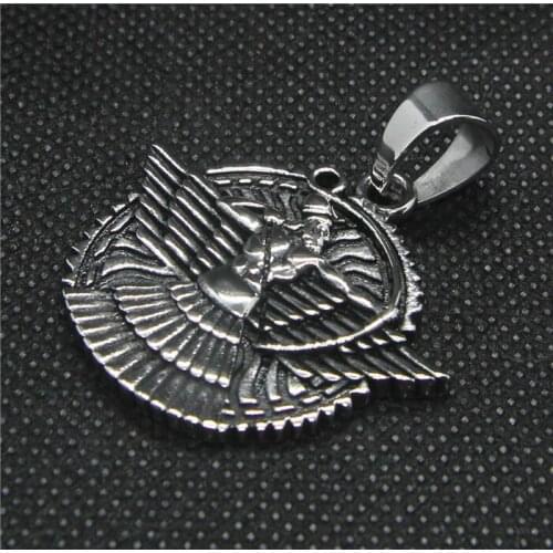 2019 Protector USA Wings Pendant 316L Stainless Steel Fashion Cool Angel God Pendant