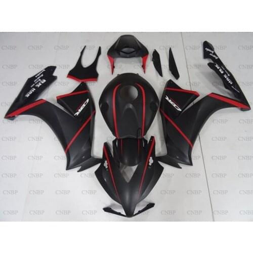 CBR1000 RR 2012 - 2014 Motorcycle Fairing CBR 1000 RR 2012 Fairing CBR 1000 RR 2014 Black Red Plastic Fairings