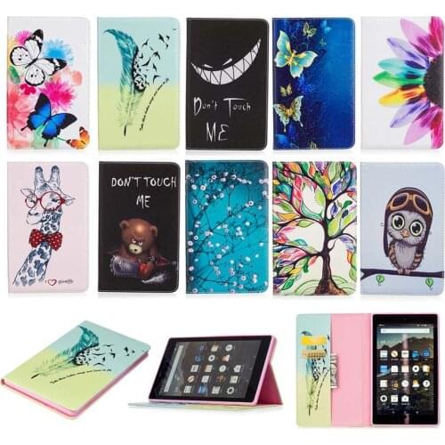 Creative Printing E-book Case for Kindle Paper White 4 10th Generation 2018 Cover All New Kindle 2019 Funny Fundas