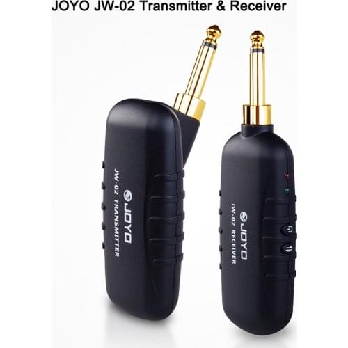 Digital Pro JW-02 Guitar/Bass Wireless 5.8Ghz Audio Transmitter Receiver kit and Rechargeable Blue Tooth Instruments free ship