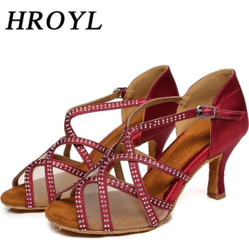 Women Professional Soft Sole indoor Ballroom Tango Salsa Latin Dance Shoes High Heels 10cm 8cm 3.5cm Closed Toe Salsa Shoes