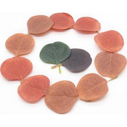 20 Pieces Artificial Eucalyptus leaves Home decoration accessories Wedding arrangement Diy Bonsai Candy box Scrapbooking Brooch