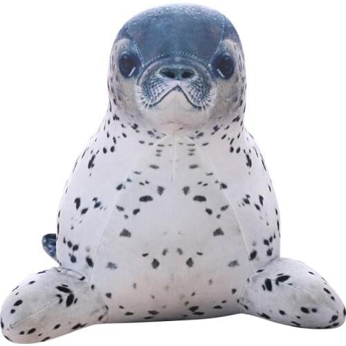 Kawaii Simulation Animal Seal Toy Soft Plush Toys PP Cotton Stuffed Doll Plush Pillow Sofa Decor for Children Home Decor Gifts