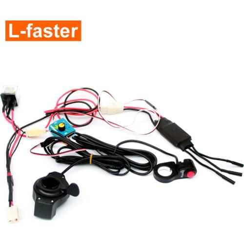 L-faster Customized Speed Control System With ESC And Throttle Switch For Electric Town 7XL Town 9EF Scooter Belt Drive Device