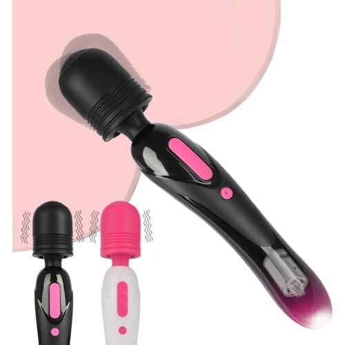 Powerful Vibrator Vagina Massager Sex Toys for Women Masturbation 10 Frequency USB Rechargeable AV Magic Wand Sex Shop for Adult
