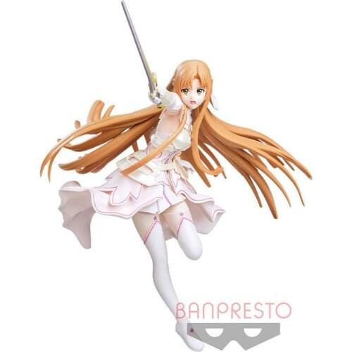Original Banpresto Sword Art Online Alicization SAO Asuna The Goddess of Creation Stacia PVC Action Figure Model Toys