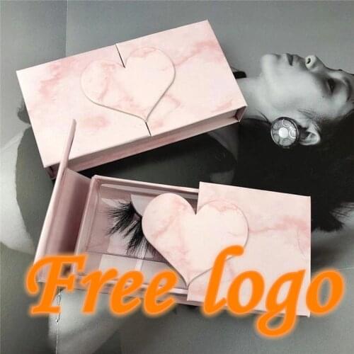 8-25mm Lashes box Rectangle box Eyelash Marble double door Box Wholesale Lashes Boxes Empty Eyelash Packaging Boxes Case