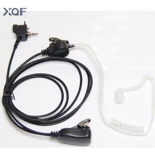 Covert Acoustic Tube Earpiece Headset Mic For Motorola Walkie Talkie Radios Tetra MTH800 MTH850 MTP850 MTH650 MTH600 etc