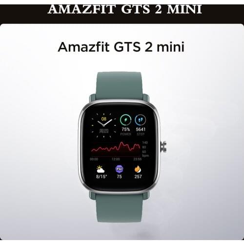 Amazfit GTS2mini Smart Watch Huami Technology Multifunctional Phone Sports Blood Oxygen Monitoring Heart Rate Outdoor Waterproof